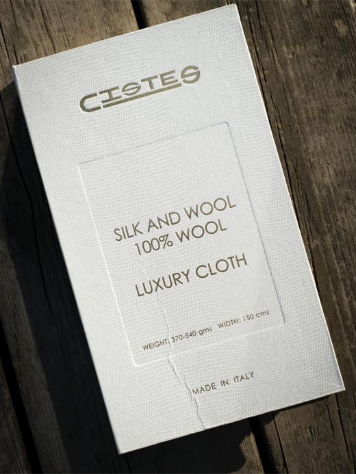 「爱好者直选21款」CISTES 意大利羊毛蚕丝亚麻混织370克重全麻衬单西 商品图0
