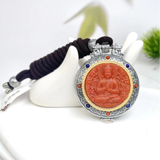 南红玛瑙-八大守护神吊坠 商品图0