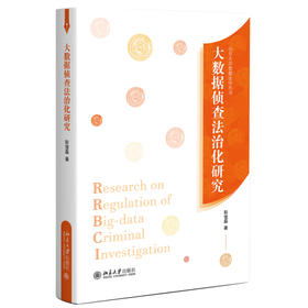 大数据侦查法治化研究 彭俊磊 著 北京大学出版社