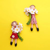 北京仓｜Cilea Bijoux-ZAZIE-送花小女孩 胸针［法国设计师］ 商品缩略图3