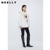 NEELLY纳俪商场同款超好看时尚宽松连帽保暖羽绒服新款一手长外套N23112L01166 商品缩略图1