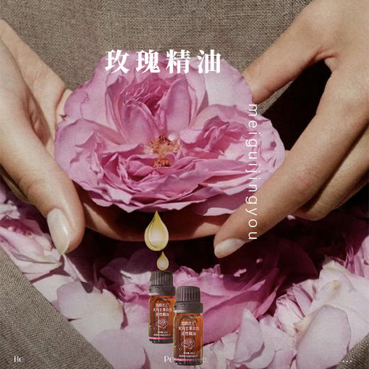 【大马士革玫瑰纯露】大马士革玫瑰 幕顶级的食用玫瑰，保加利亚官方合作基地纯种种苗，自然农法种植，桃花源中有玫瑰! 商品图1