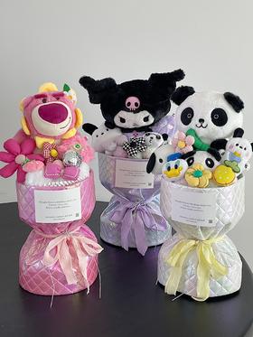 大头公仔玩偶（含提袋）