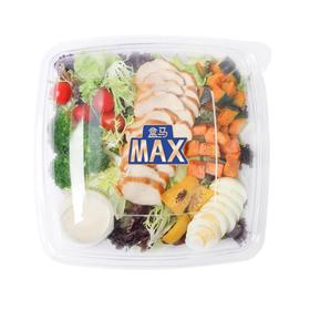 盒马 MAX 烟熏鸡肉烤蔬沙拉 430g