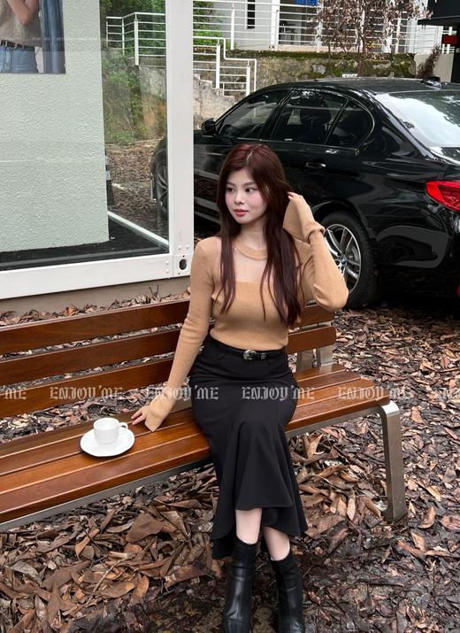 【门店同款】秋季浪漫主义-性感网纱针织上衣 154576678 商品图3