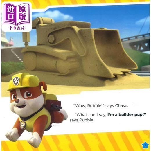 【中商原版】Paw Patrol Pups Save a Train 汪汪队历险记2 英文原版进口图书 儿童绘本 故事图画书Nickelodeon 商品图3