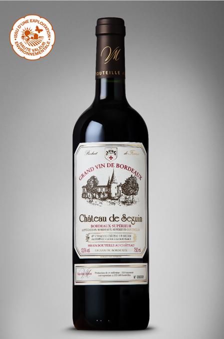 塞甘古堡银标干红2018Chateau de Seguin Bordeaux Supérieur 商品图0