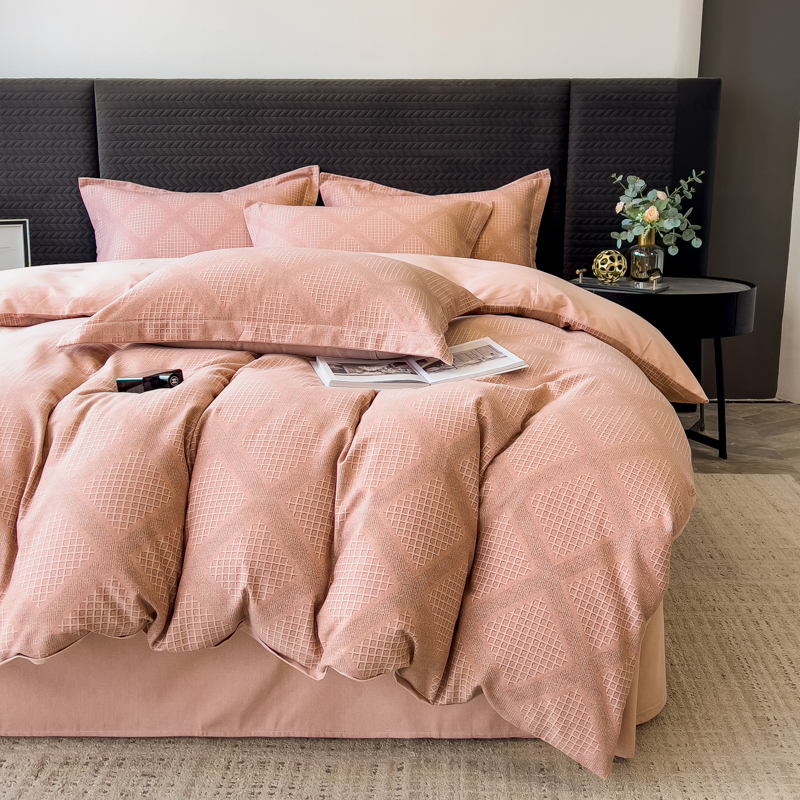 【超软暖和】北欧加厚柔软生态磨毛四件套 加厚柔软亲肤床单款、床笠款套件