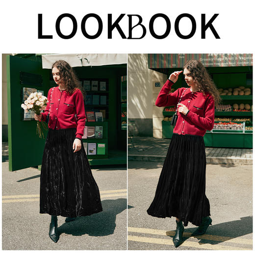 OLrain欧芮儿开衫毛衣女秋冬2023年新款高级感气质小香风短外套 商品图3