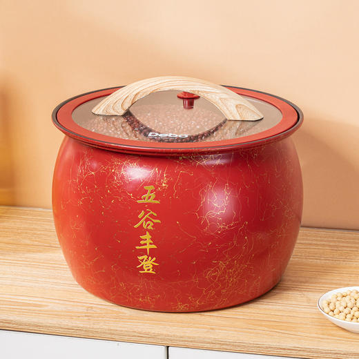 Debo德铂五谷丰登精铁密封米桶 商品图0