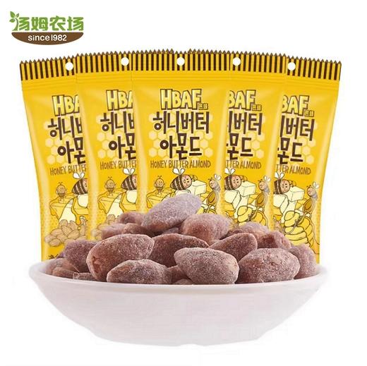 汤姆农场HBAF芭蜂蜂蜜黄油扁桃仁(迷你便携装35g) 商品图1