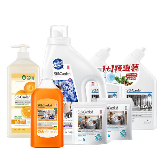 蔬果园  家庭清洁礼包 6件套 FL10001 商品图1