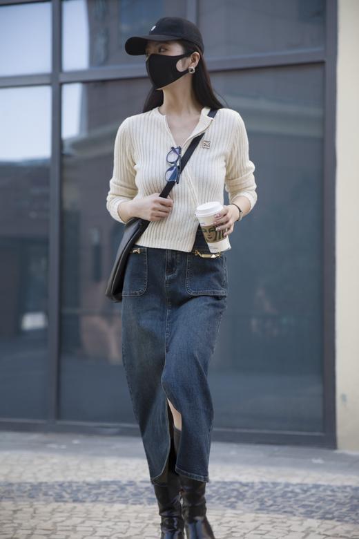 斜拉链开衫 商品图3