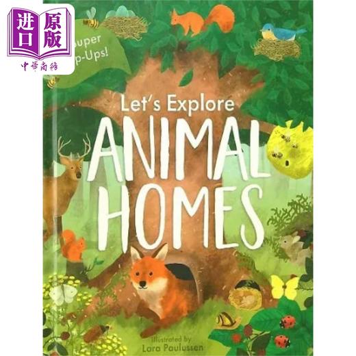 【中商原版】Lets Explore: Animal Home pop-up 立体发现 动物之家 英文原版进口图书 儿童绘本 立体图画书 纸板书 商品图4