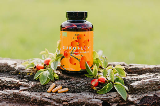 亢氧羙白亢炎！丹麦SUKO Nordic有机AP4玫瑰果200粒，高含量150000mg/瓶！来自有机认证种植园！含巨量VC提高兔疫力！1岁以上就能吃！日期27年3月 商品图13