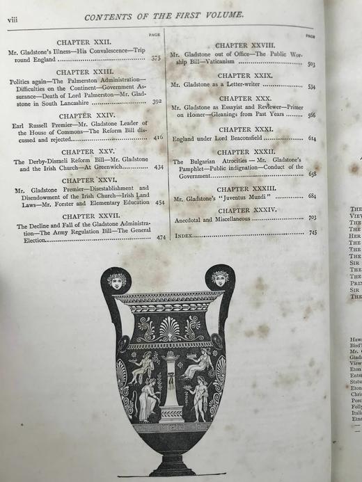 约19世纪后期 格拉斯通传（全2卷） 约百幅插图 真皮精装16开 商品图6