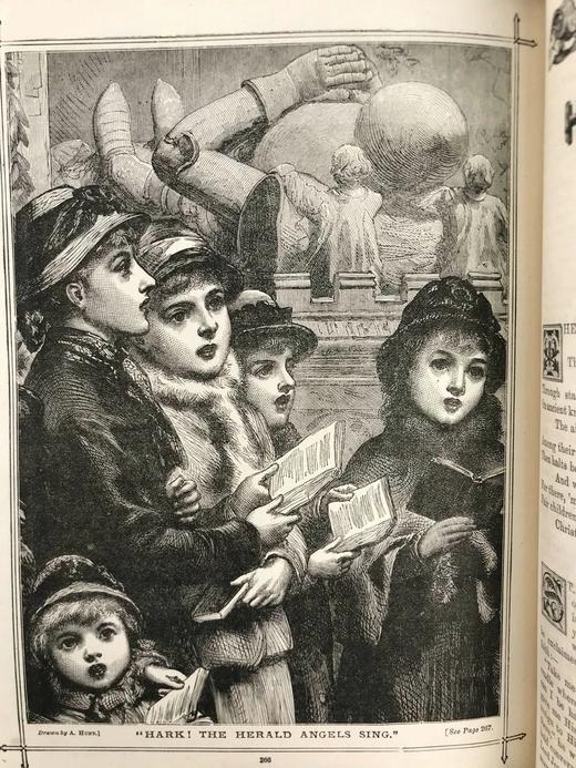 1887年 家庭箴言杂志 约百幅插图 漆布精装16开 商品图7