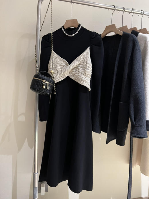 减龄大蝴蝶结连衣裙 商品图6