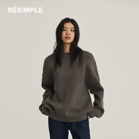 1F【RESIMPLE】简单点极简生活-针织衫