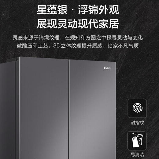 海尔（Haier）冰箱BCD-468WGHFD5DSMU1 商品图8