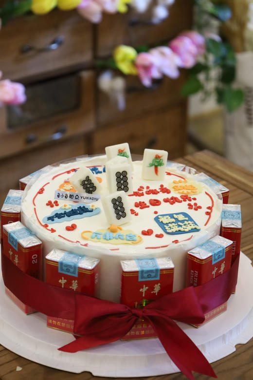 八筒幺鸡祝福麻将（不包含中华、图上的中华为客人提供） 商品图0