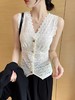 B7004      时尚气质蕾丝V领内搭吊带背心（特价不退换，不包邮） 商品缩略图0