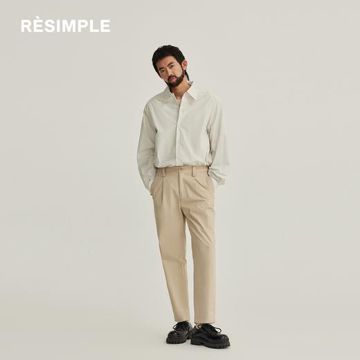 1F【RESIMPLE】简单点极简生活-长袖衬衫 商品图1
