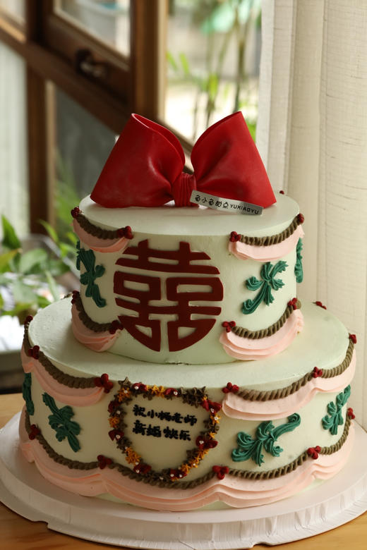 新婚快乐蝴蝶结（图为10+6双层） 商品图1