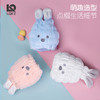 「数色可选！儿童+成人款」干发帽可爱卡通兔子浴帽吸水珊瑚绒儿童擦头发毛巾包头干发巾居家布艺 商品缩略图2