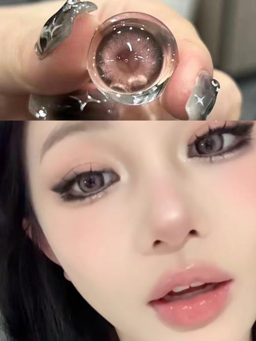 正品年抛 | Toastnomi系列粉黑童话美瞳 |直径14.5着色直径13.8 | 韩国产 商品图0