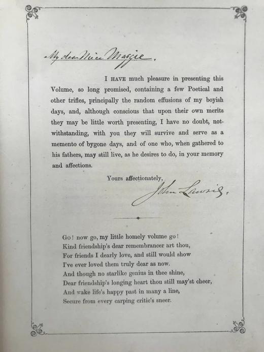 1869年 我的纪念册 漆布精装32开 商品图6