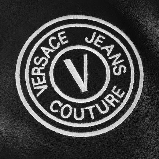 【超惠秒】Versace 范思哲 男士拉链开襟夹克小羊皮皮衣/外套 11782 偏大一码 商品图9