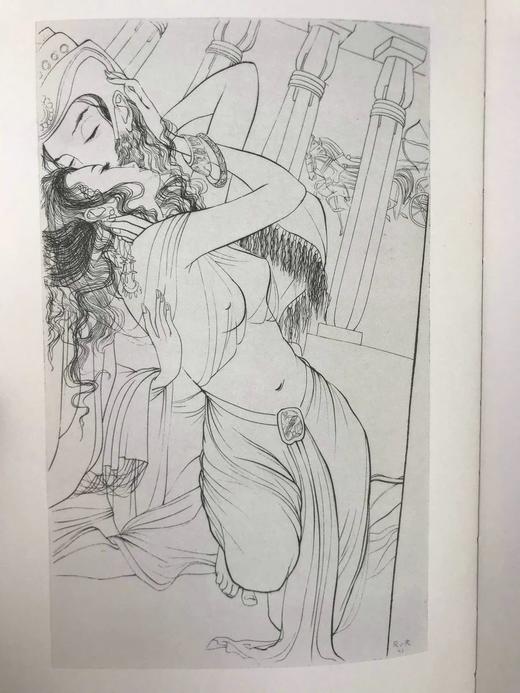 圣典·雅歌 6幅铜版画插图 精装大16开带书匣 商品图7