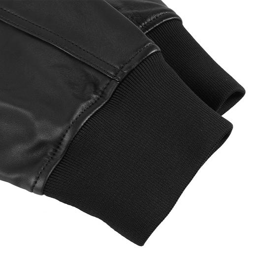 【超惠秒】Versace 范思哲 男士拉链开襟夹克小羊皮皮衣/外套 11782 偏大一码 商品图6