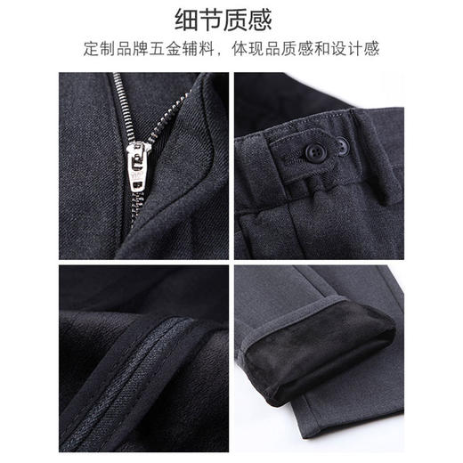 加绒加厚九分长裤 商品图3