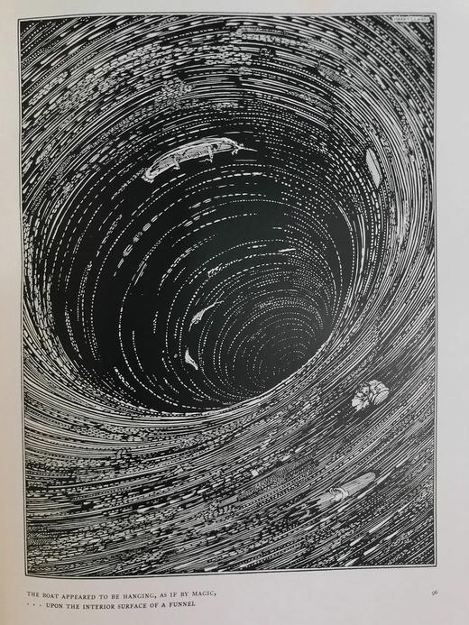 含藏书票！1919年 爱伦坡《神秘与幻想故事集》 哈利·克拉克24幅插图 真皮软面装16开 商品图10