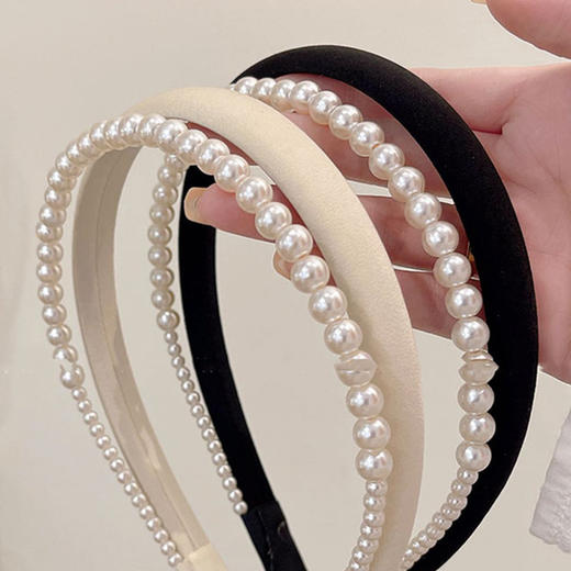 福利款~温书院新款高颅顶发箍高级感洗脸压发头箍发饰AL 商品图3
