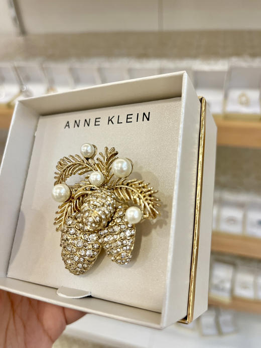 ANNE KLEIN 超美精致胸针礼盒装 珐琅&珍珠&水钻 商品图7