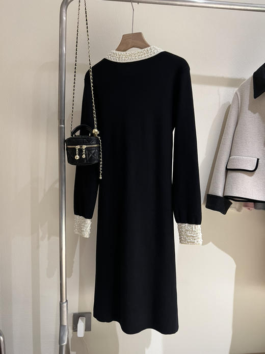 必入秋冬珍珠连衣裙 商品图10
