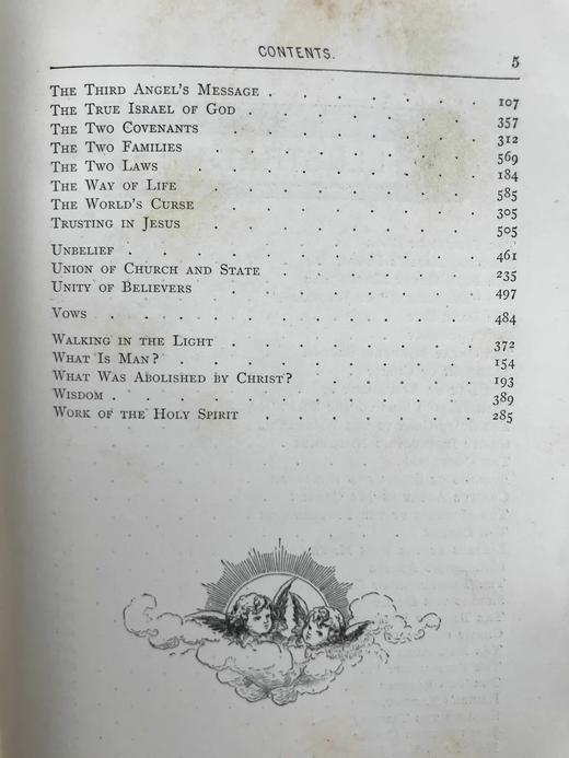 1892年 家庭圈圣典读物 约57幅版画插图 漆布精装大32开 商品图4