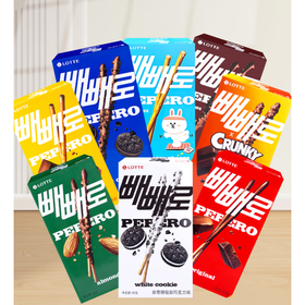 韩国乐天派派乐饼干棒系列 涂层饼干多种口味任选一口嘎巴脆  050017/050254/051261/058671/058674