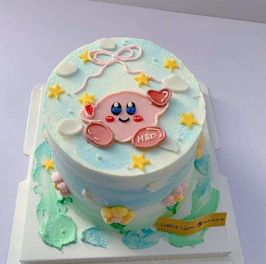 狮子家-星之卡比主题生日蛋糕 纪念日蛋糕 聚会 仪式感必备 健康甜品 商品图0