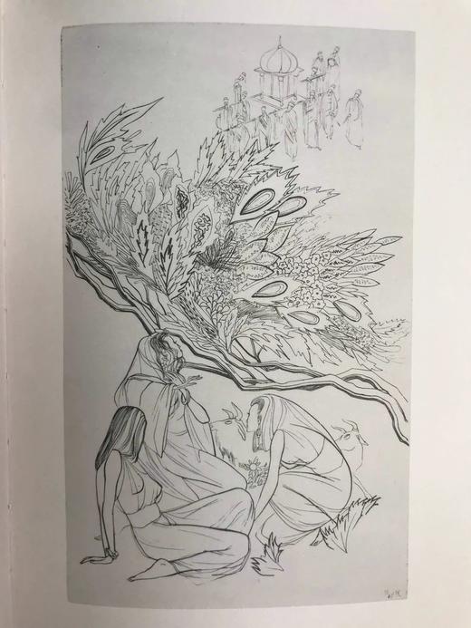 圣典·雅歌 6幅铜版画插图 精装大16开带书匣 商品图4