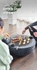 围炉煮茶烧烤炉子室内无烟碳烤炉庭院烤炉暖炉炭火炉圆形围炉家用 商品缩略图13