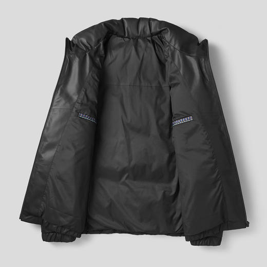 圣得西男士立领绵羊皮羽绒皮衣冬季款中青年加厚皮夹克外套2362941751 商品图4