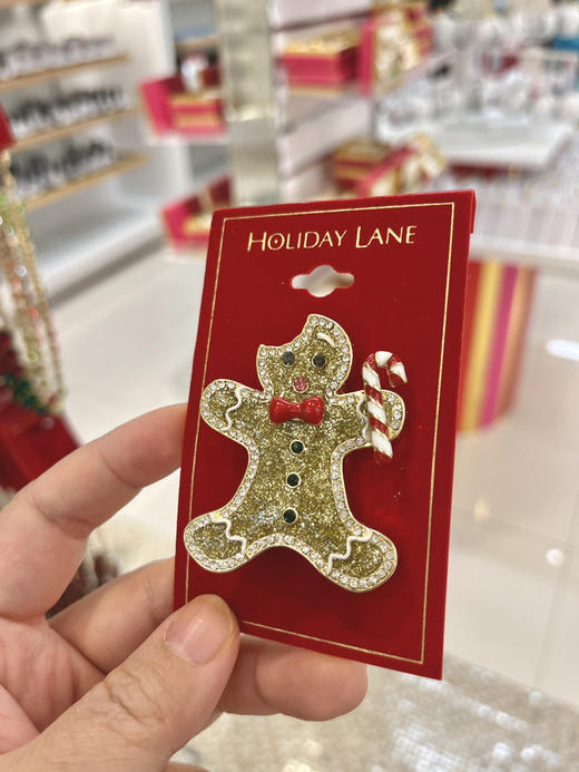 🎄圣诞氛围拉满🎄Holiday Lane珐琅彩钻胸针 精致可爱 商品图2