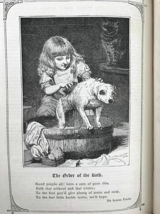 1887年 家庭箴言杂志 约百幅插图 漆布精装16开 商品图12