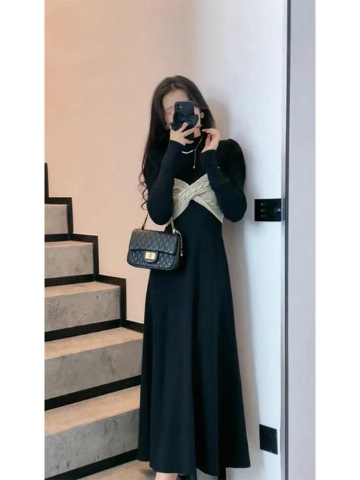 减龄大蝴蝶结连衣裙 商品图8