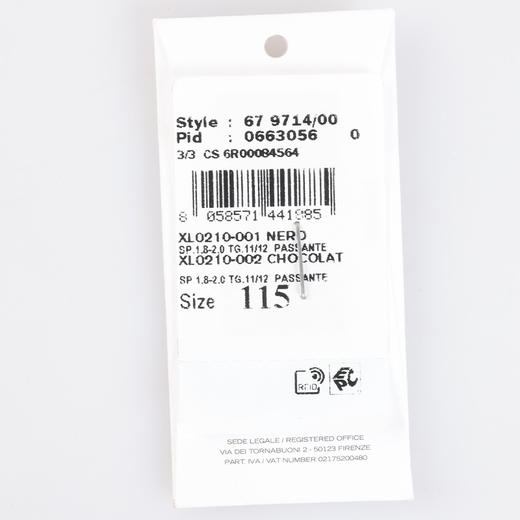 Salvatore Ferragamo 菲拉格慕 男士高亮金色+银色扣头 荔枝纹+平纹真皮腰带 双头礼盒装 11793 商品图6