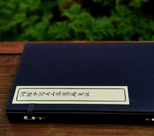 重点推荐！！《影印词馆分写太上感应篇引经笺注》，惠栋笺注，白纸线装，一函二册，据同治龙文斋初刻影印，华东师范大学出版社2014年一版一印。定价600，售价348元。 商品图2